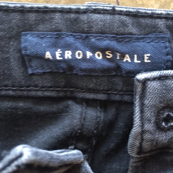 Aeropostale black jeans size 31/32 - Picture 2 of 3